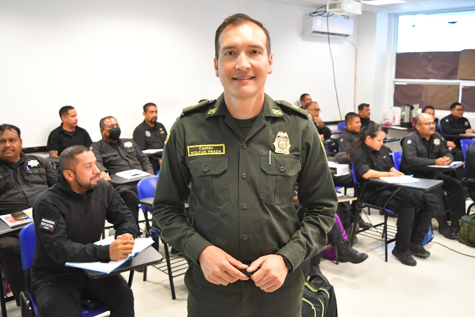 Recibe Guardia Estatal capacitación internacional de inteligencia y contrainteligencia