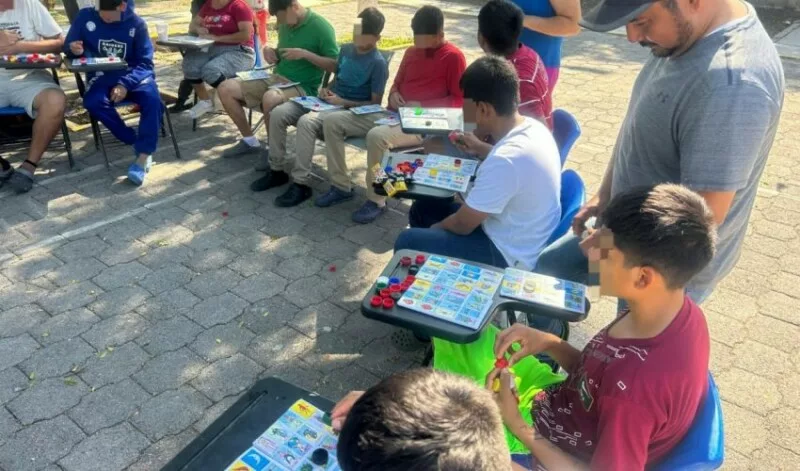 Celebran fiestas decembrinas con deporte y convivencia menores en internamiento