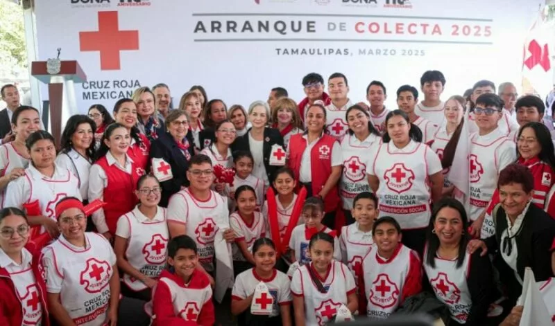 Invita DIF Tamaulipas a donar en la colecta de la Cruz Roja Mexicana