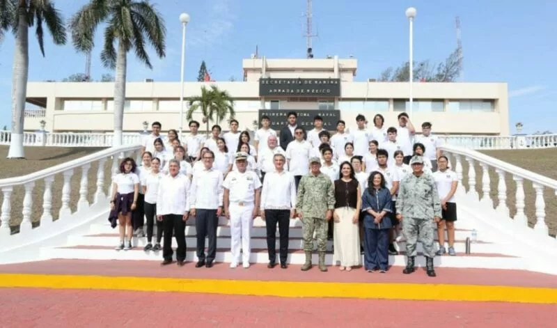 Reconoce Américo Villarreal respaldo de la Secretaría de Marina para la paz y el desarrollo de Tamaulipas