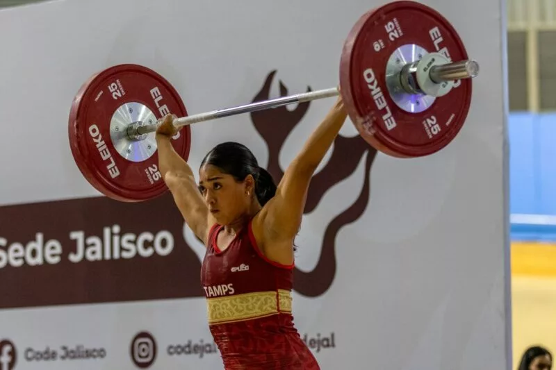 Suma Tamaulipas nueve medallas en levantamiento de pesas de la Olimpiada Nacional 2025